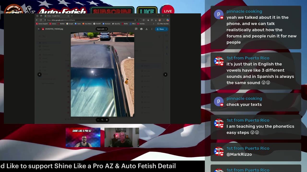 🔴 LIVE: Auto Detailing w/ Shine Like a Pro AZ & Auto Fetish Detail