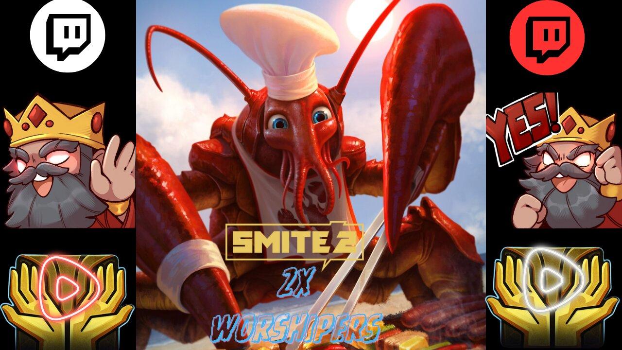 SMITE 2 AFTER DARK | 2X WORSHIPER GRIND EDITION | JOIN THE QUEUE Y'ALL 🎮