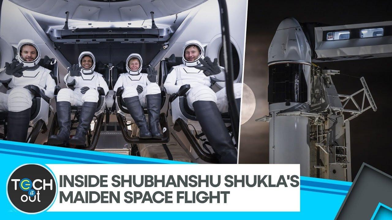 Shubhanshu Shukla's Historic Ride: Inside Dragon Spacecraft 'Grace' | Tech It Out