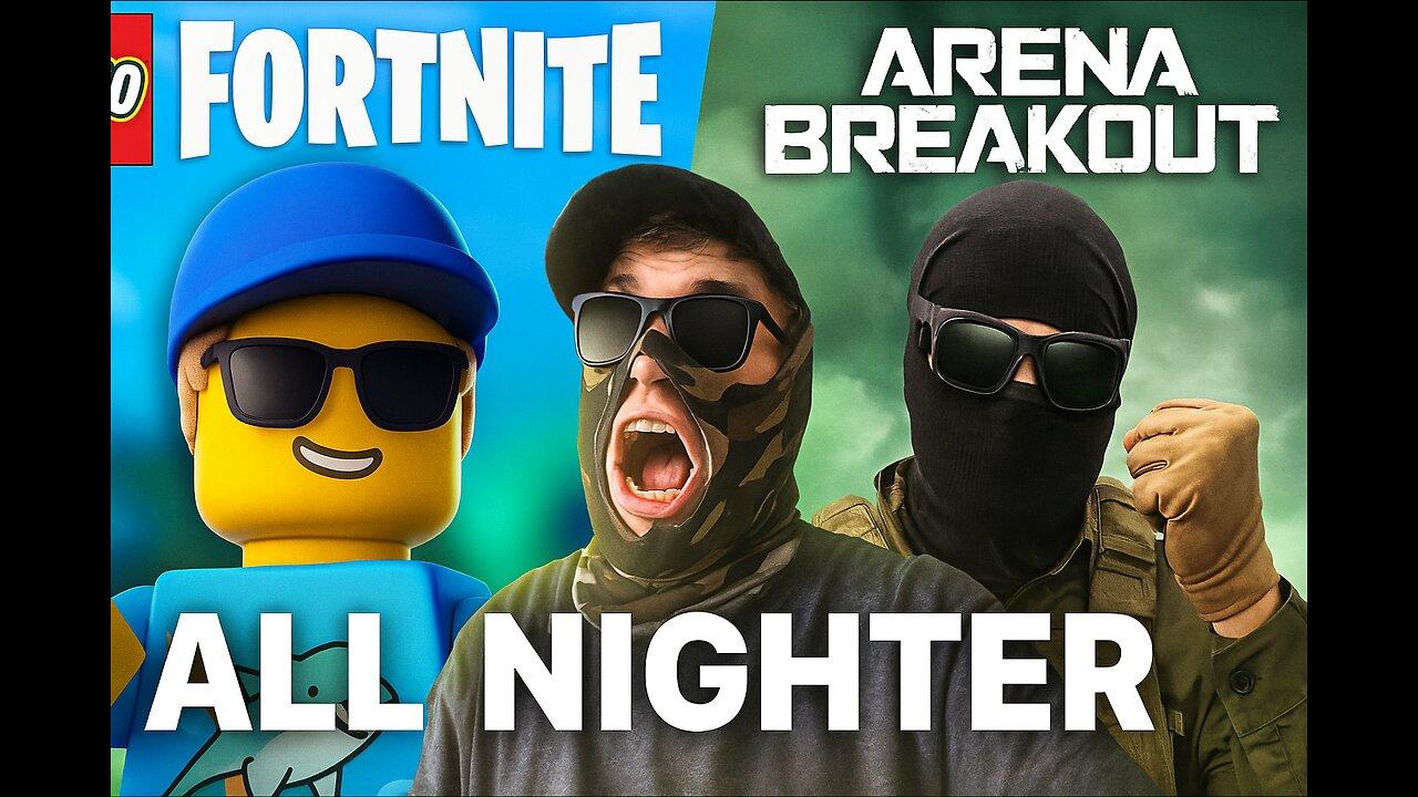 Arena Breakout Pro Meets Lego Fortnite Noob  All Night Showdown! ”It’s Complicated.”