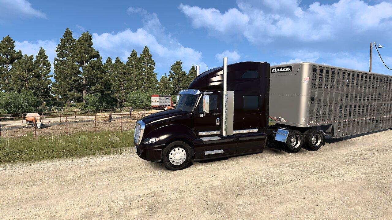 American Truck Simulator/  "Live" Sunday morning trucking