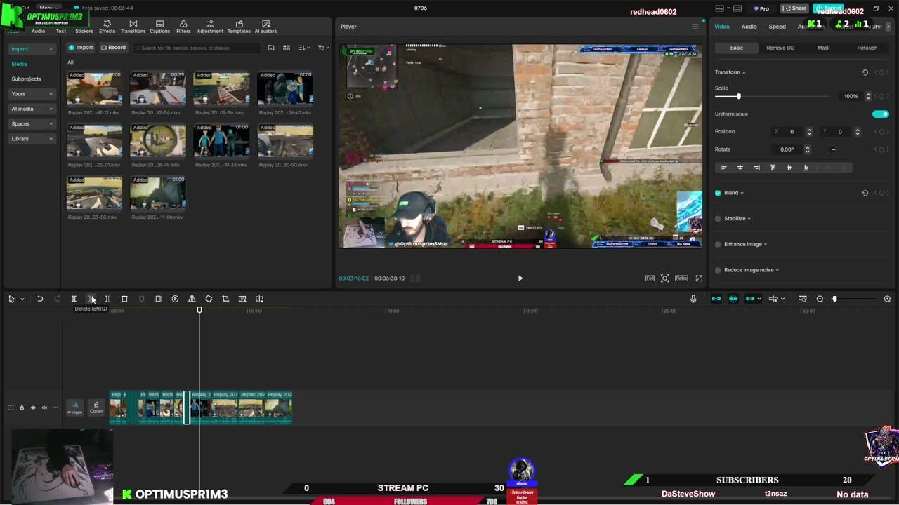 first rumble stream