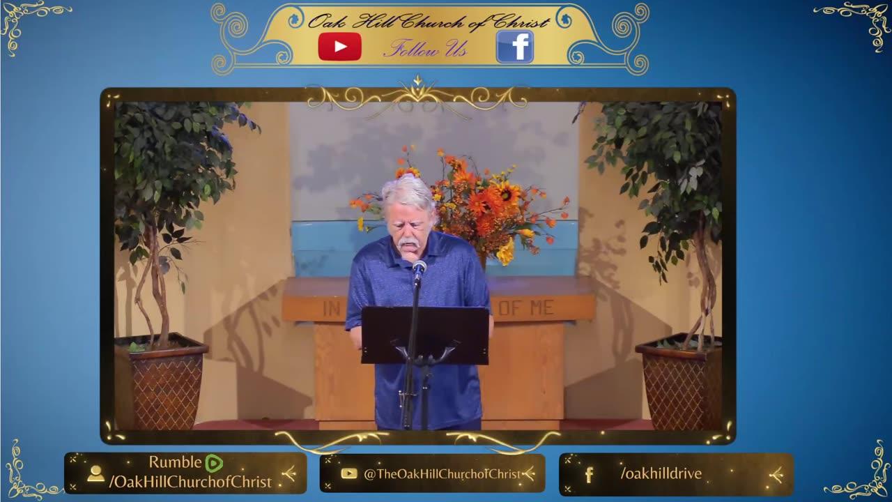 Oak Hill Church of Christ Worship Stream Live!