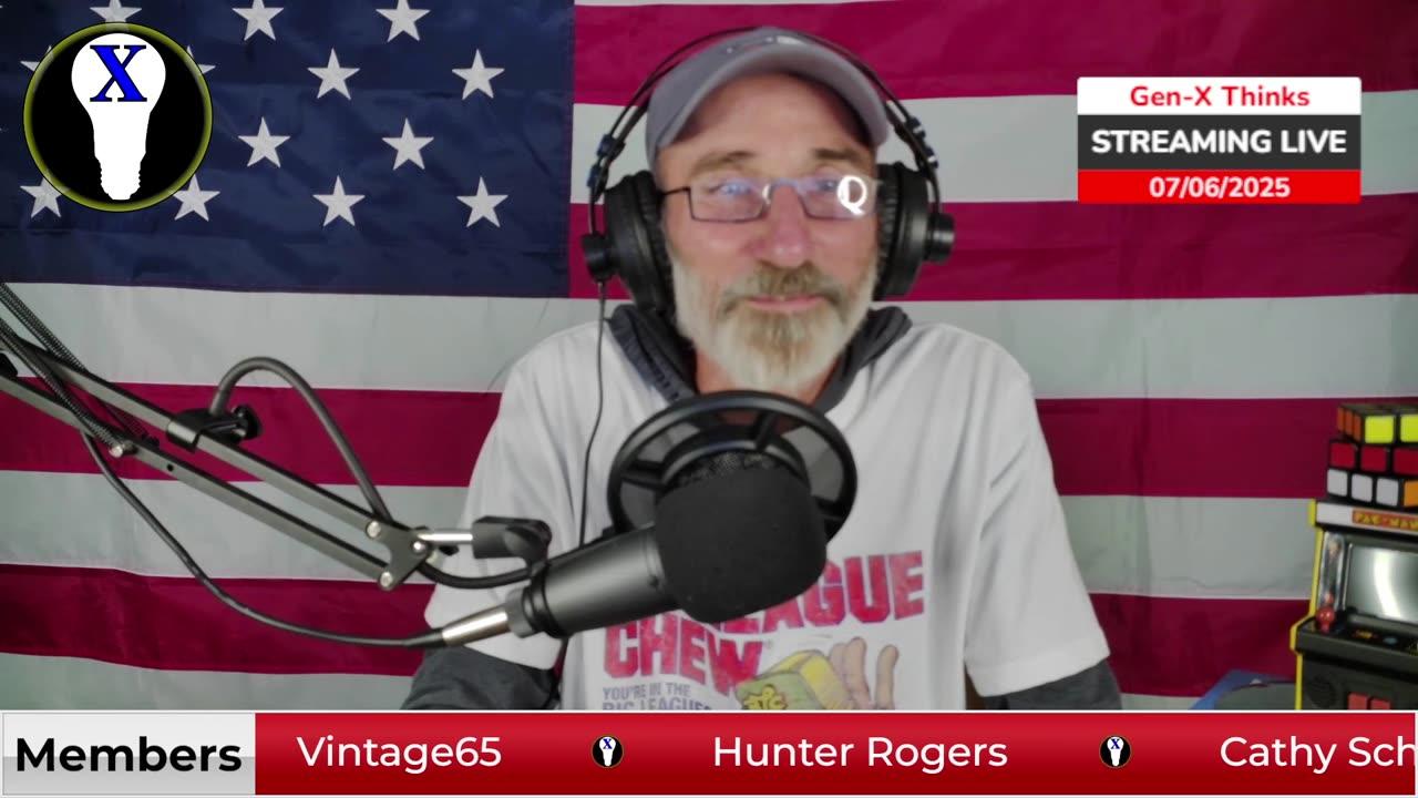 Gen-X Thinks LiveStream 7/6/25
