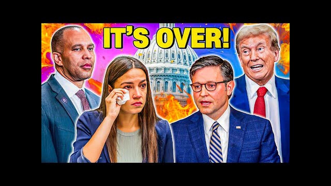 Mike Johnson UNLEASHES Bombshell on AOC & Hakeem Jeffries — They Didn’t See It Coming!