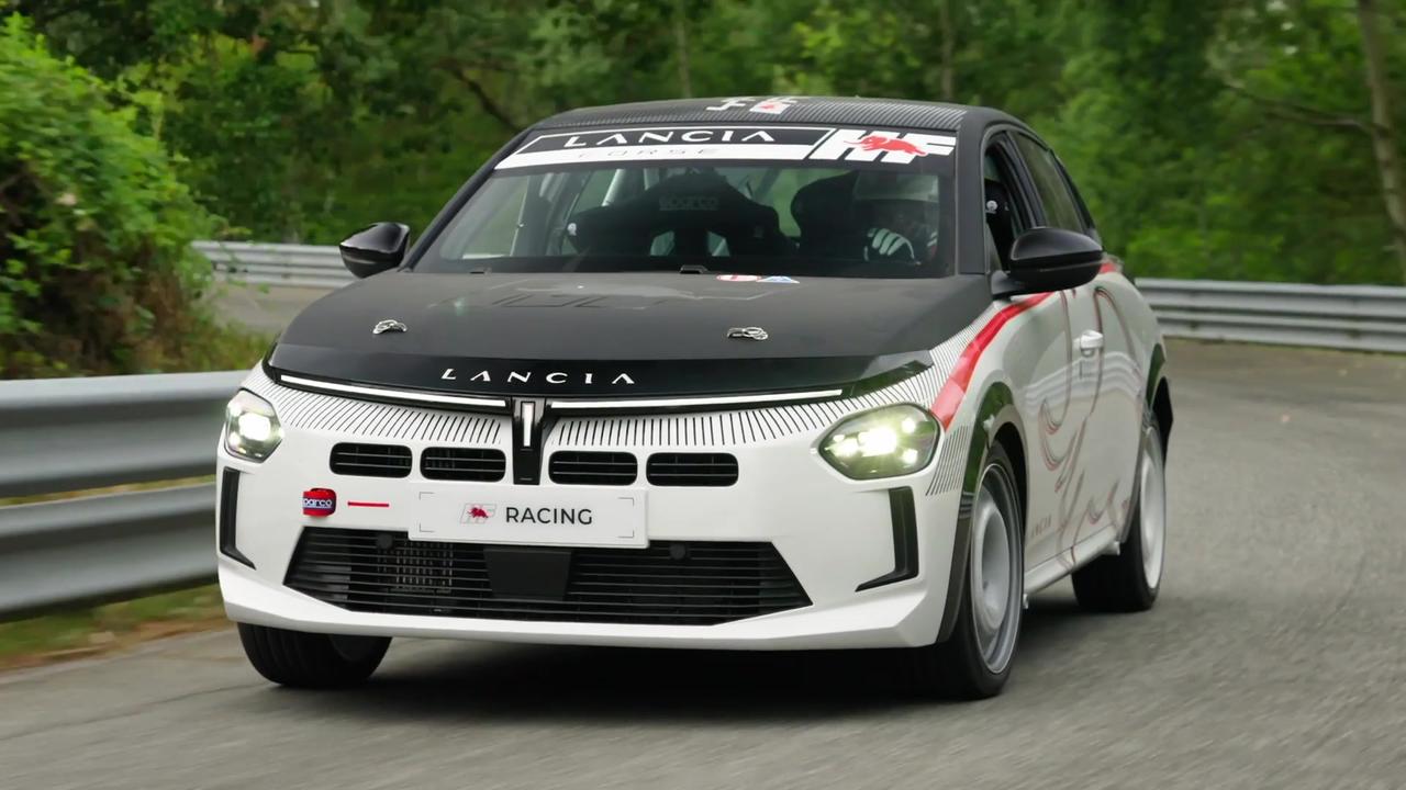 Lancia Ypsilon HR Racing Driving Video