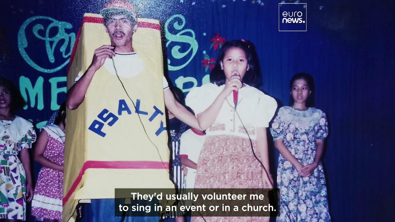 Watch: The performer from the Philippines takes centre stage in Qatar