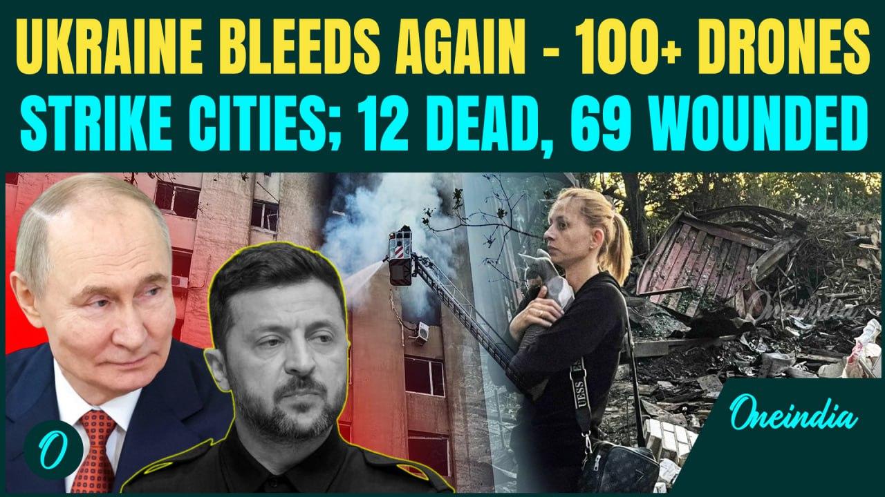 Ukraine Hit by Wave of Russian Drone Strikes | Zelensky: “Over 1,200 Drones This Week—Where’s West?”