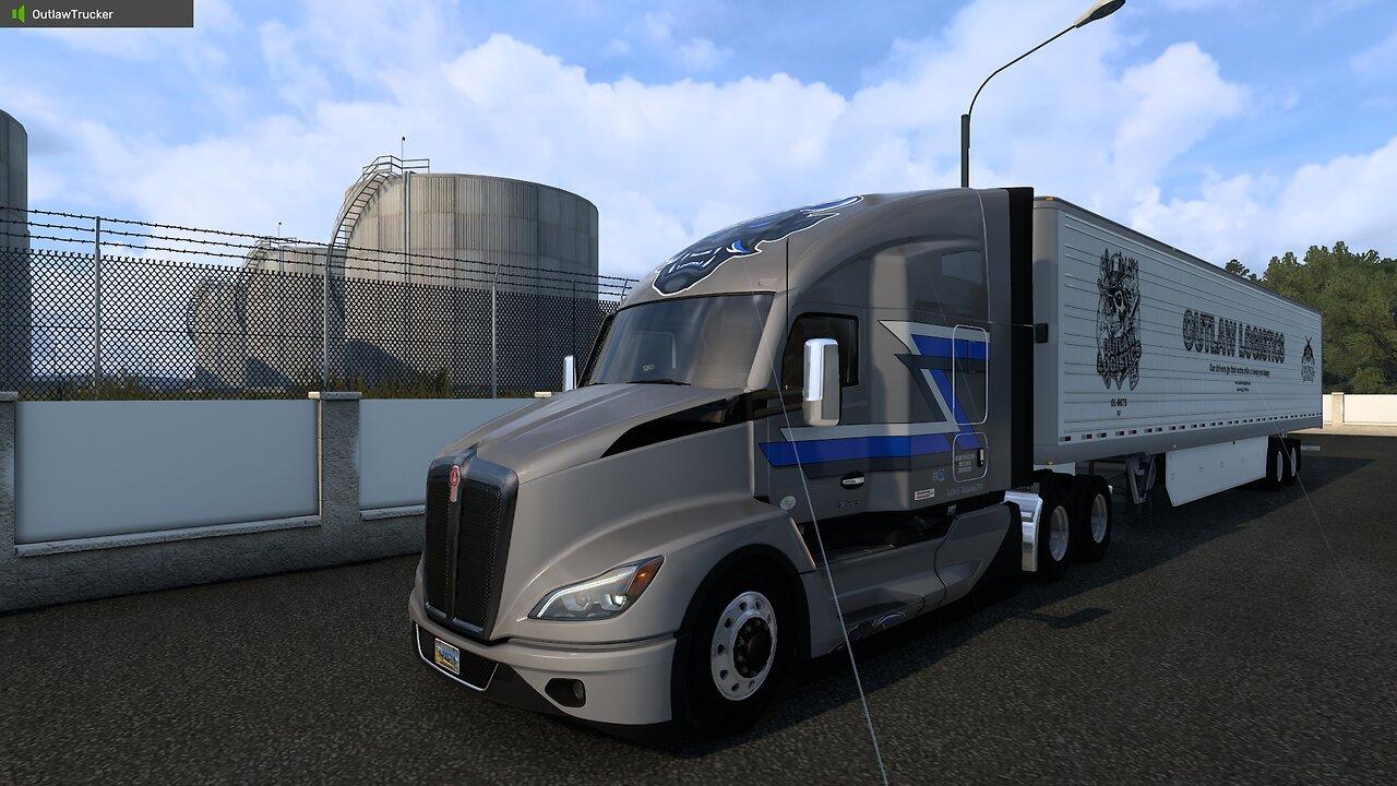 American Truck Simulator/ "Live" Sunday evening trucking