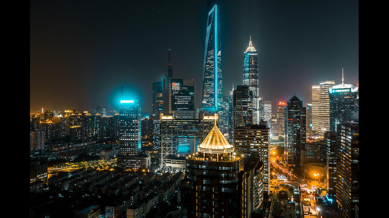 🔴 LIVE Now: Shanghai’s Twilight Journey | Music for Mindful Escape
