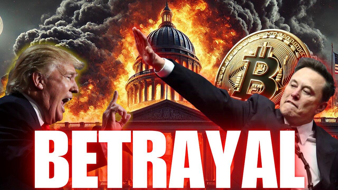 🚨ELON vs TRUMP: Bitcoin to Replace the US Dollar? (America on the Brink)
