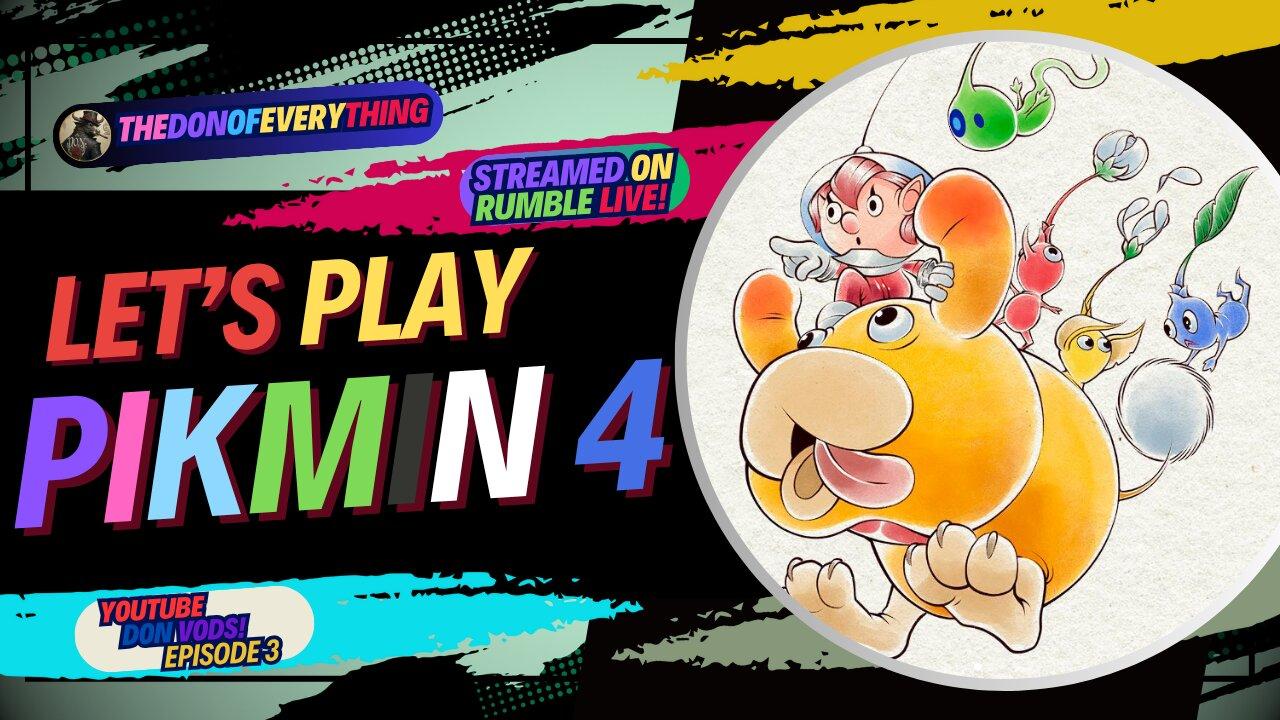 Let's Play Pikmin 4 - Part 3 | LIVE ON RUMBLE (WalkThrough)!