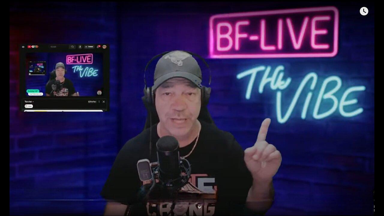 BF Live "The Vibe" 335  Monday, 7/7/25 .... 12 pm - 3 pm EAST