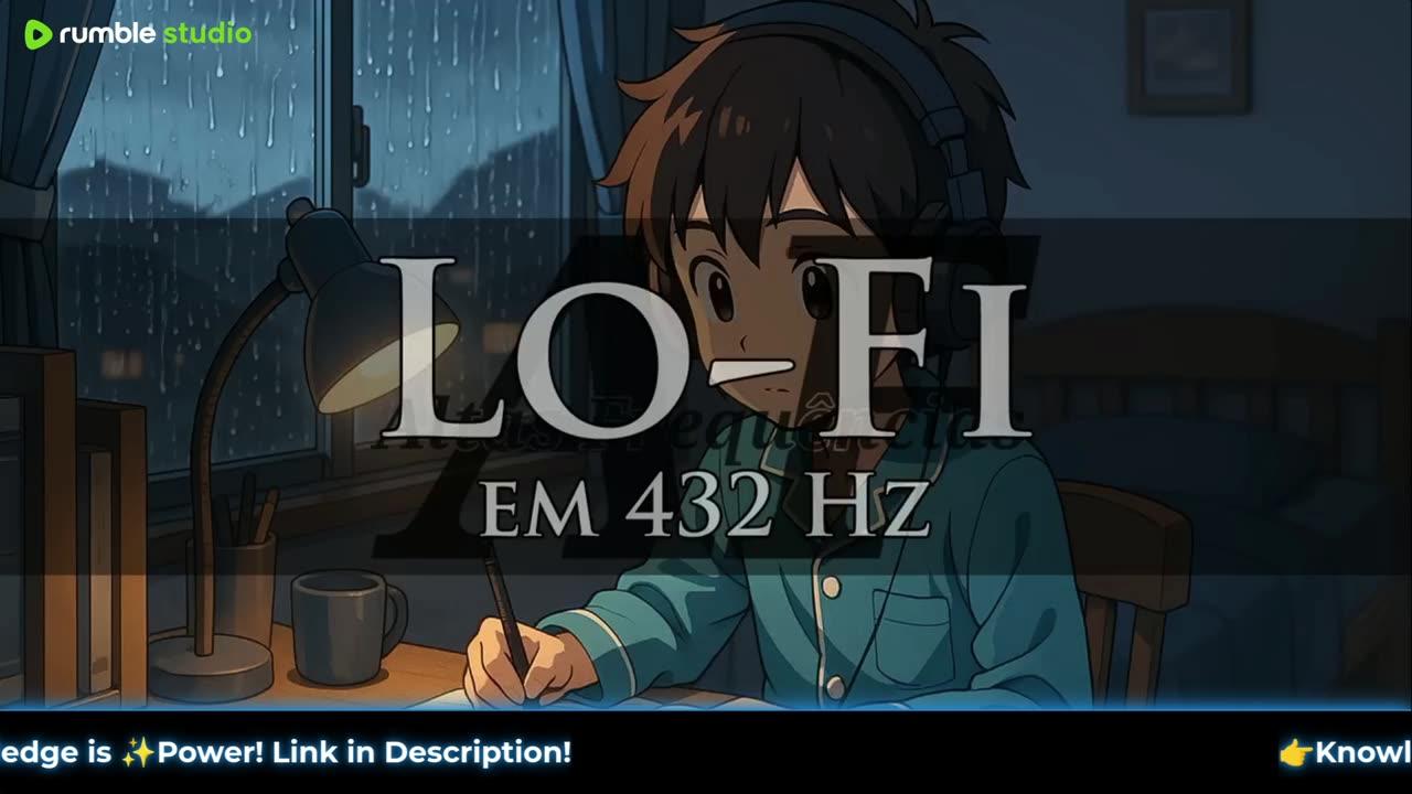 Lo-Fi at 432 Hz: FOR STUDYING, NOSTALGIC BEATS, RELAXING