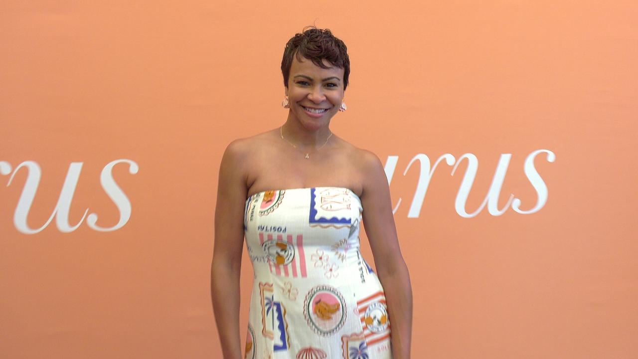 Carly Hughes 2025 Gurus Beauty Awards Citrus-Colored Carpet