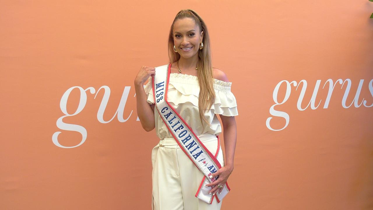 Natalie Malchev 2025 Gurus Beauty Awards Citrus-Colored Carpet