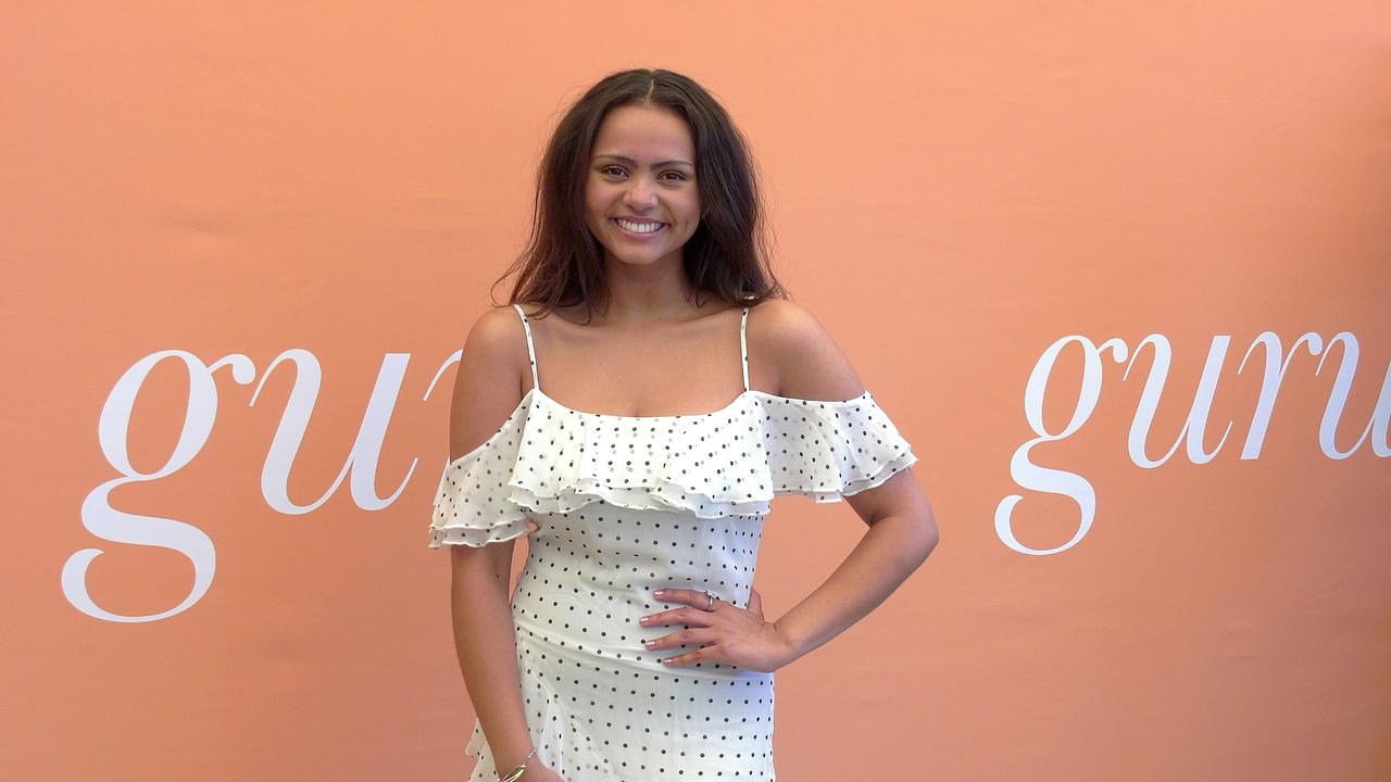 Miia Harris 2025 Gurus Beauty Awards Citrus-Colored Carpet