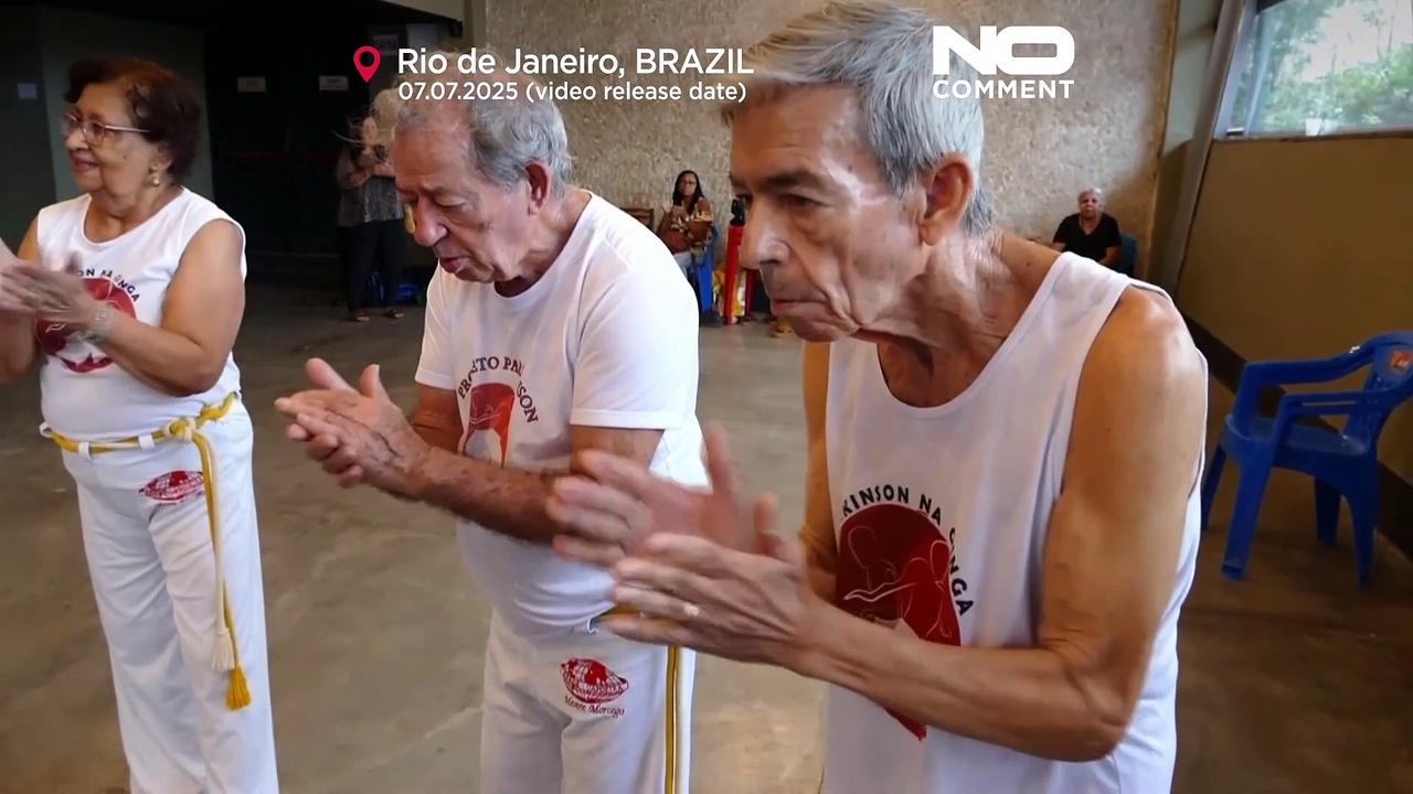 Parkinson’s patients in Rio find relief through capoeira