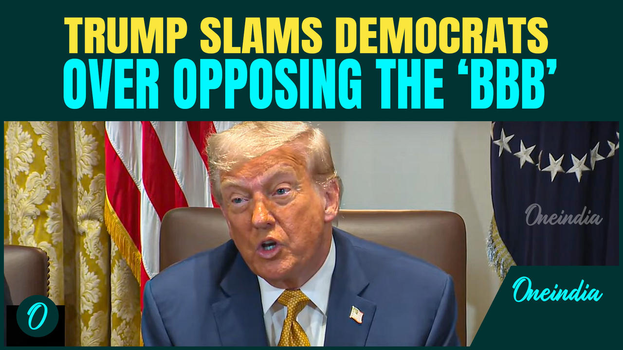 ‘Every DEMOCRAT should LOSE!’ | Trump BLASTS Opponents over the Big Beautiful Bill