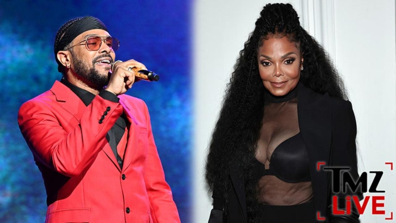 Janet Jackson Holds Hands with Maxwell During London Date Night | TMZ Live