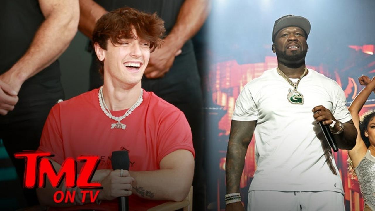 Bryce Hall Shames 50 Cent for Losing 'Skillhouse' Suit, Challenges Rapper to Fight | TMZ TV