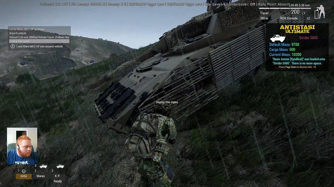 The Great Push South in ARMA Antistasi Ultimate