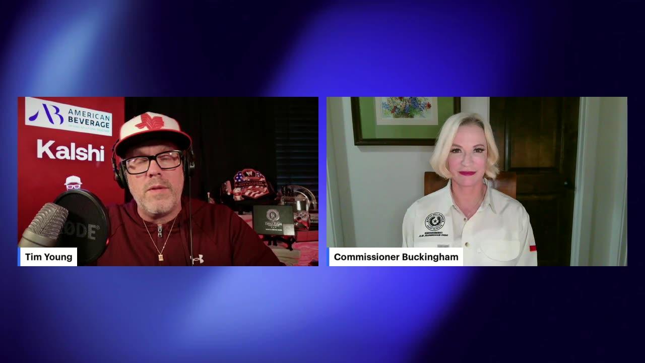 Helping Texas w/ @DrBuckinghamTX. Also, No Epstein List Powered by @AmeriBev and @Kalshi