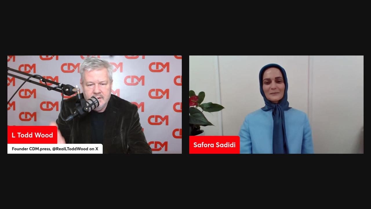 CDM CLIPS:  Safora Sadidi Of The NCRI - Iranian Resistance