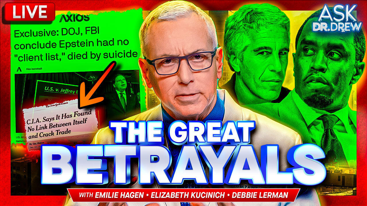 The Great Betrayals: Epstein Case Closed (No List?), Diddy Mischarged (On Purpose?) & The COVID Coup (Planned Before 2020?) 