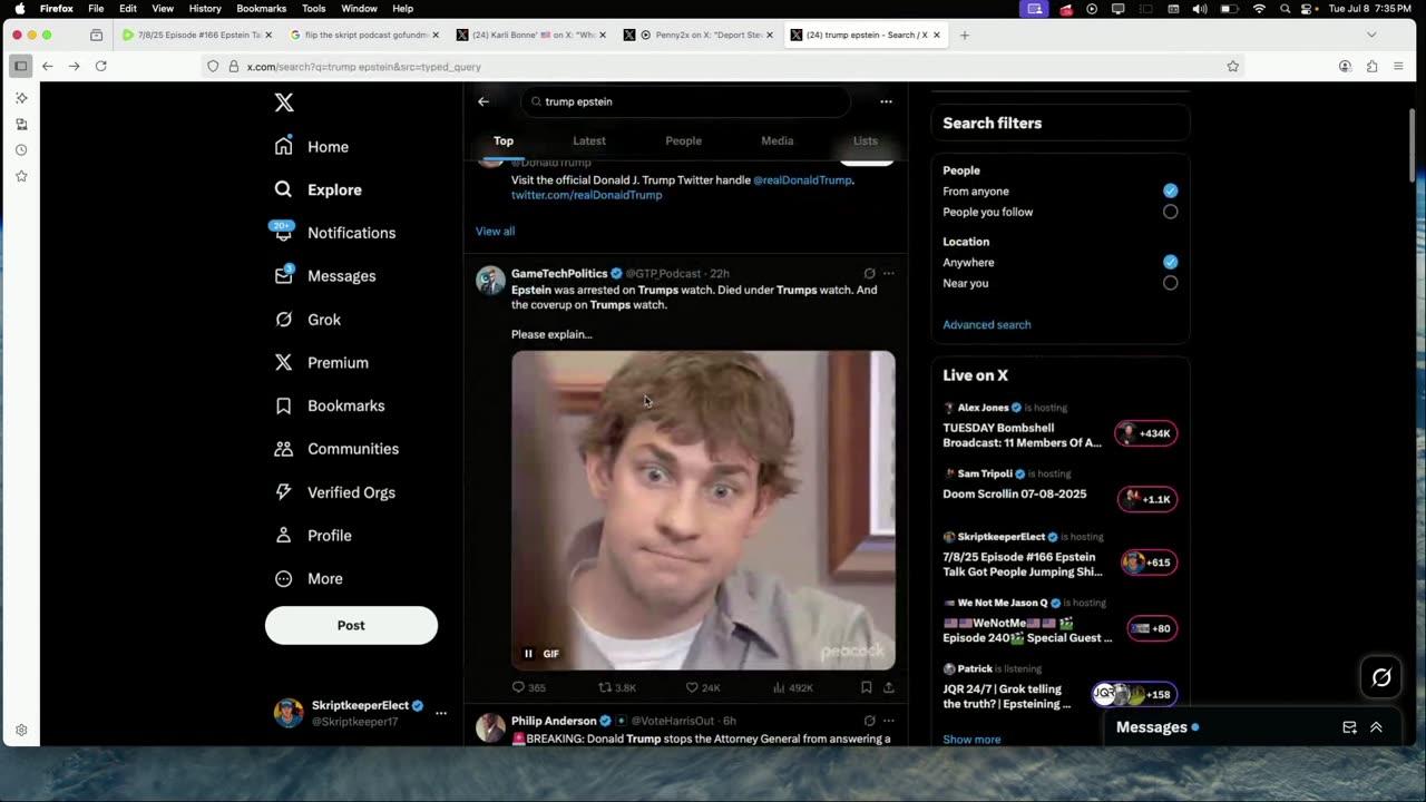 7/8/25 Episode #166 Epstein Talk Got People Jumping Ship. Mostly FAGA. They are not MAGA