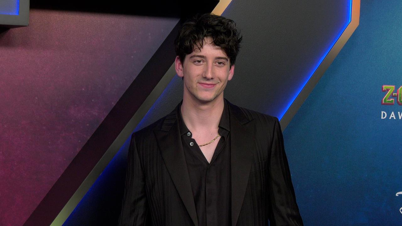 Milo Manheim 'Zombies 4: Dawn of the Vampires' Premiere Blue Carpet