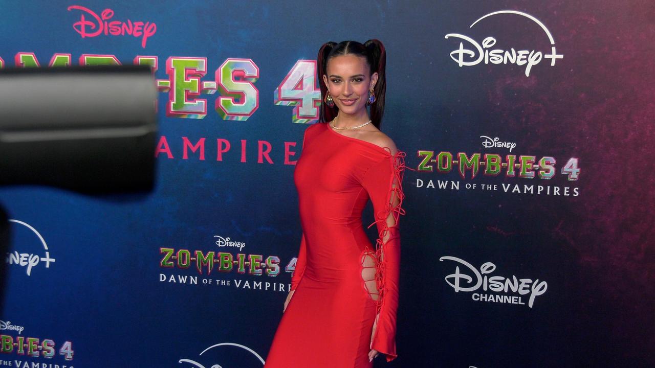 Kylie Cantrall 'Zombies 4: Dawn of the Vampires' Premiere Blue Carpet
