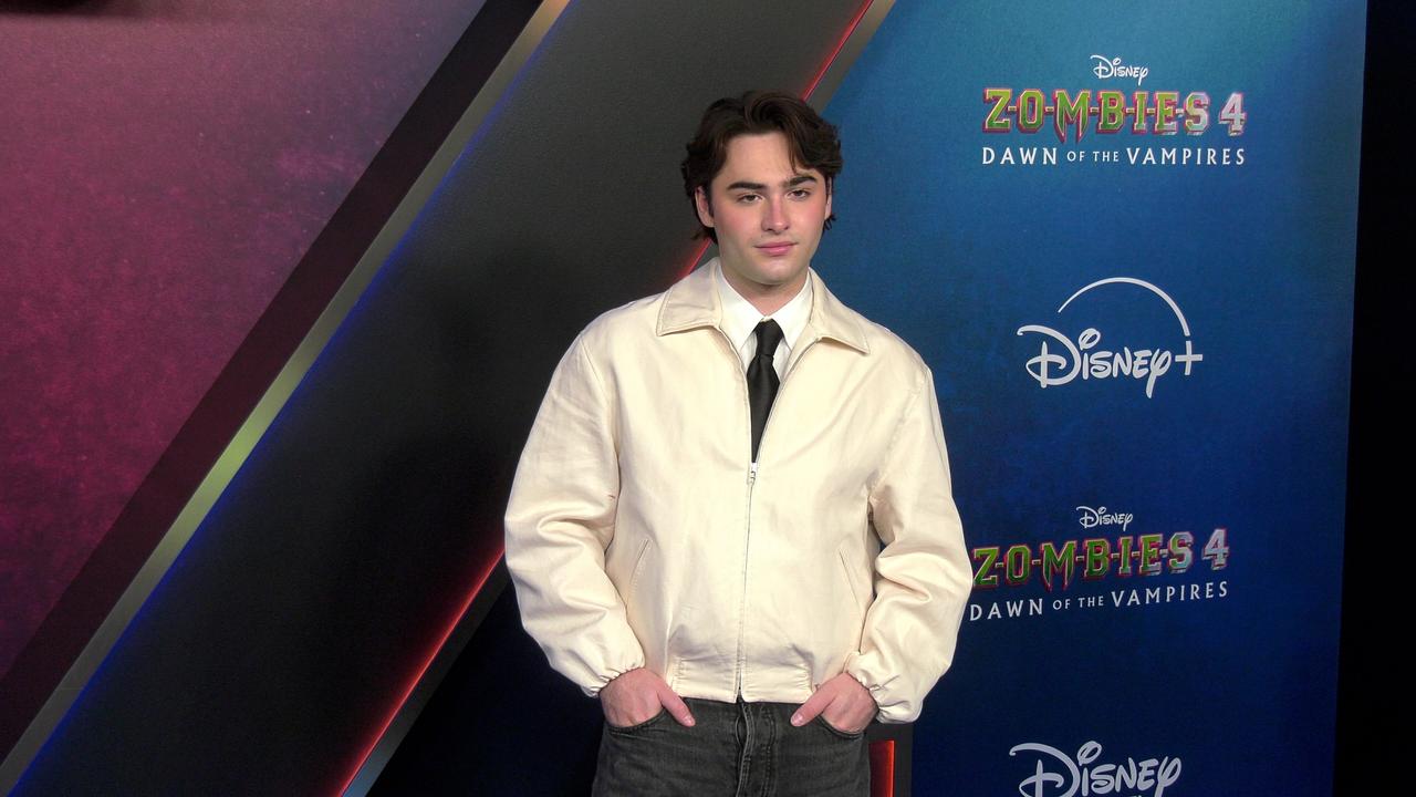 Joshua Colley 'Zombies 4: Dawn of the Vampires' Premiere Blue Carpet