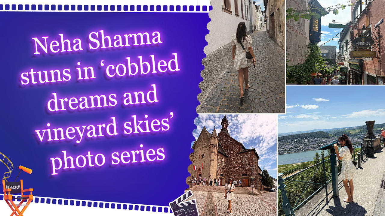Strolling through dreams: Neha Sharma shares picturesque holiday moments