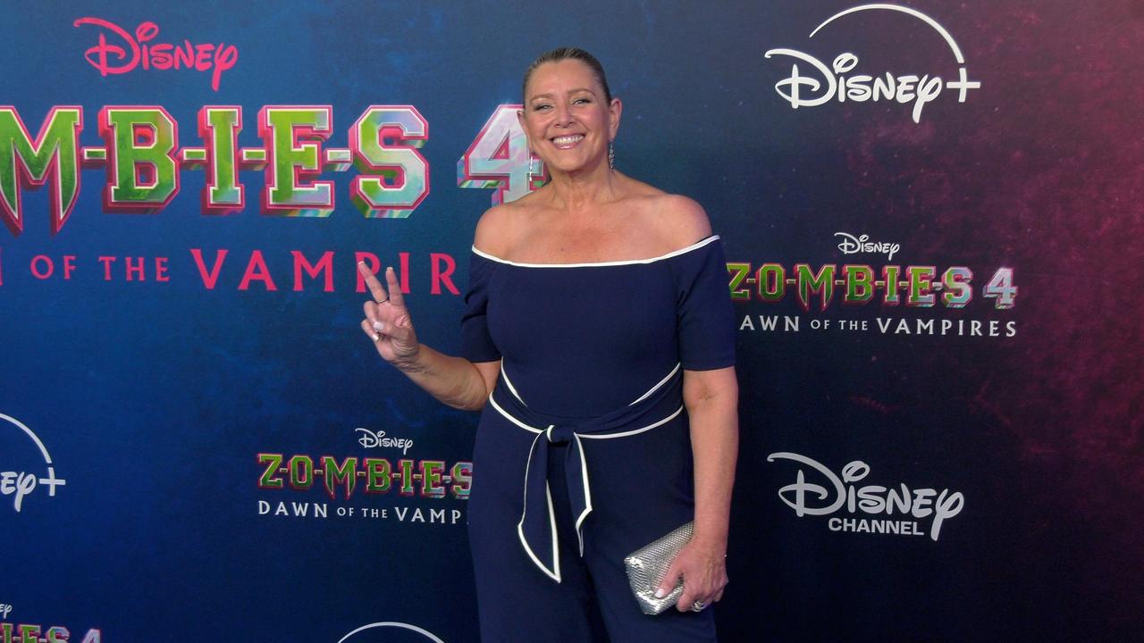 Camryn Manheim 'Zombies 4: Dawn of the Vampires' Premiere Blue Carpet