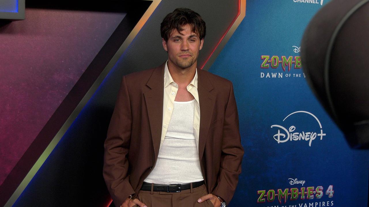 Drake Rodger 'Zombies 4: Dawn of the Vampires' Premiere Blue Carpet