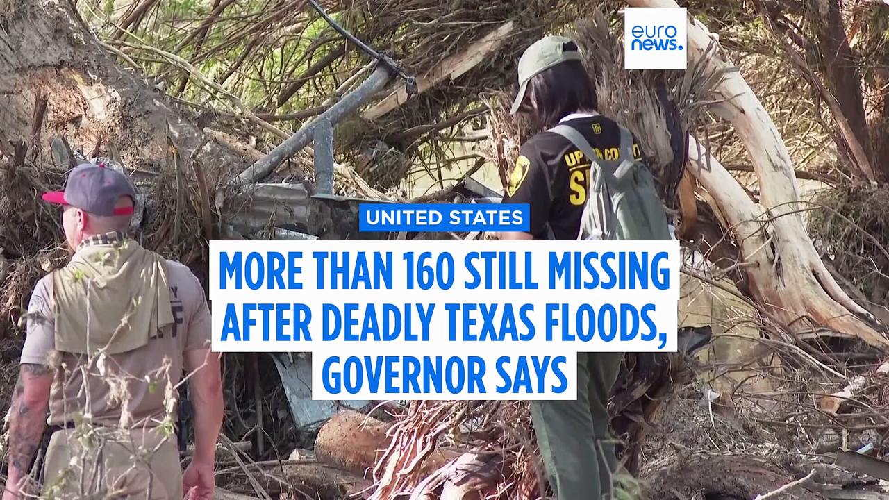 More than 160 people are still missing after deadly Texas floods, governor says