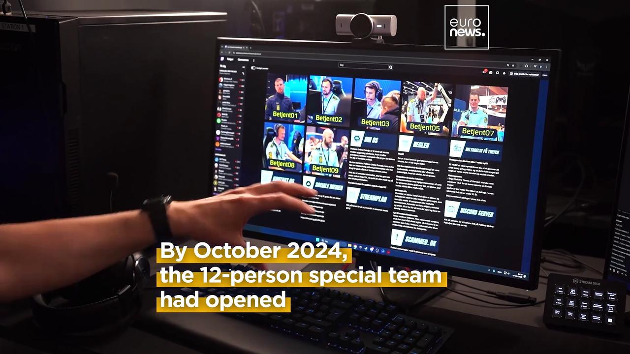 These police officers in Denmark are tackling crime by playing online games with kids