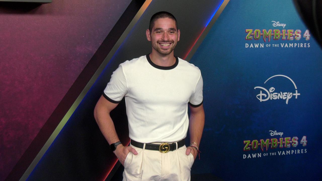 Alan Bersten 'Zombies 4: Dawn of the Vampires' Premiere Blue Carpet