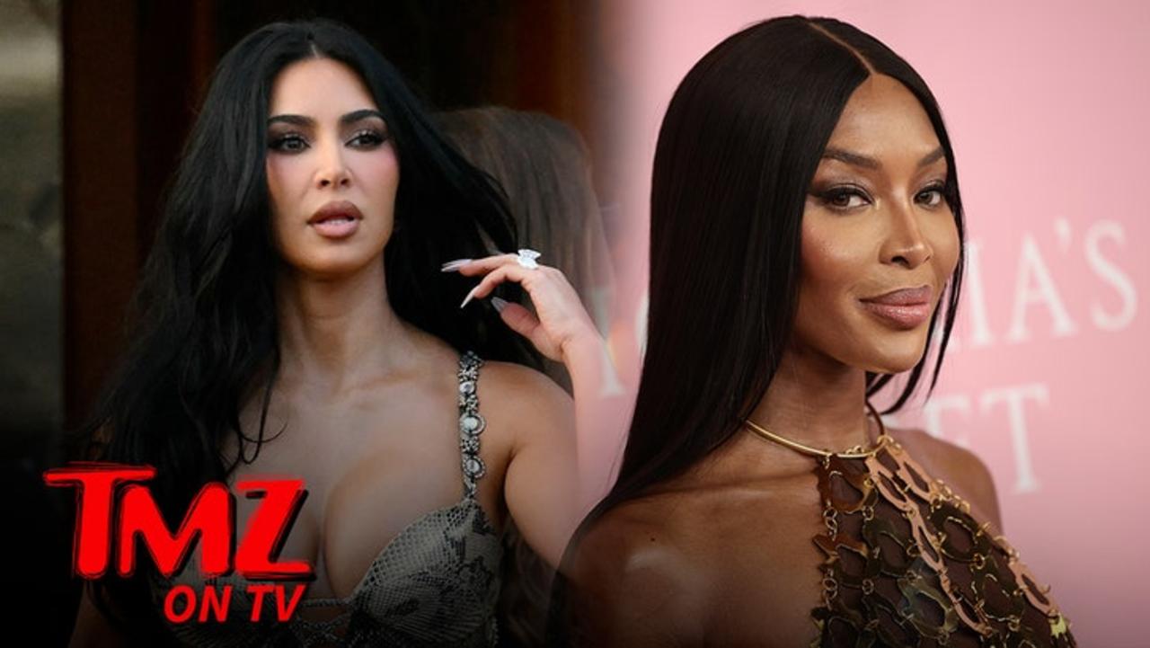Kim Kardashian's Awkward Walk Down Balenciaga Runway | TMZ TV