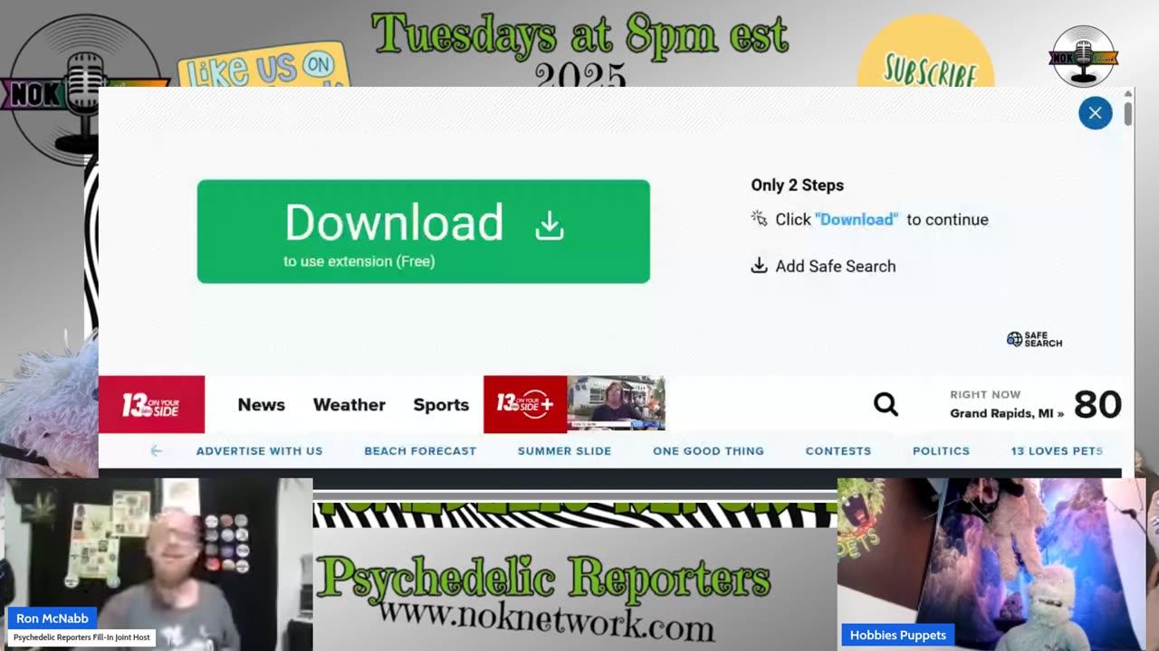 Psychedelic Reporters Ep164 July 8th, 2025