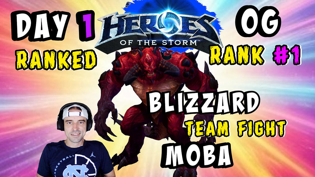 🔴LIVE - DAY 1 - OG RANK #1 TRYING HEROES OF THE STORM RANKED FOR FIRST TIME IN YEARS - HOTS - NEFFEX