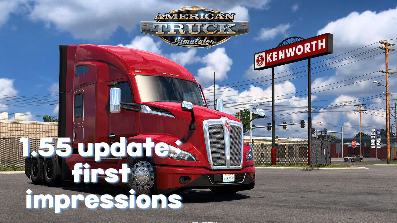 (LIVE) American Truck Simulator 1.55 gameplay and first impressions