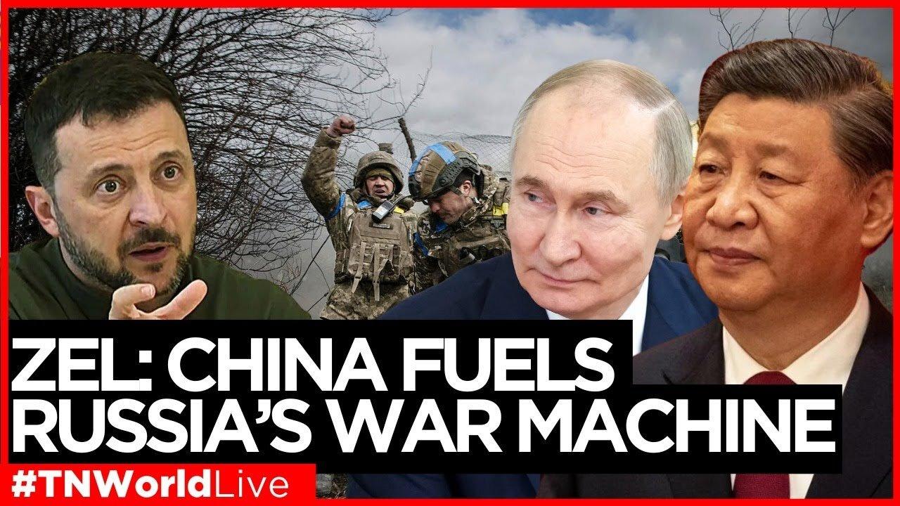LIVE: Zelenskyy Pushes for Swift U.S. Arms Deliveries Amid Conflict and China’s Alleged Role