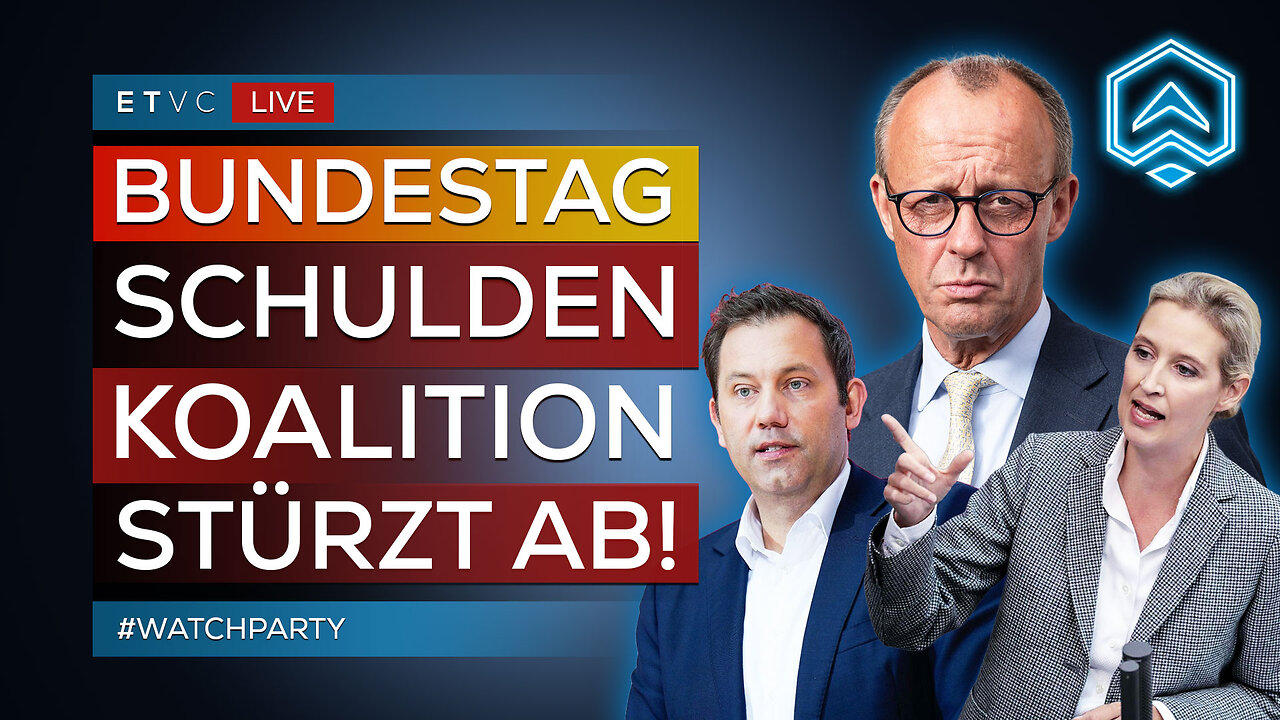 🟥 BUNDESTAG: Debatte um SCHULDEN geht weiter! | #WATCHPARTY