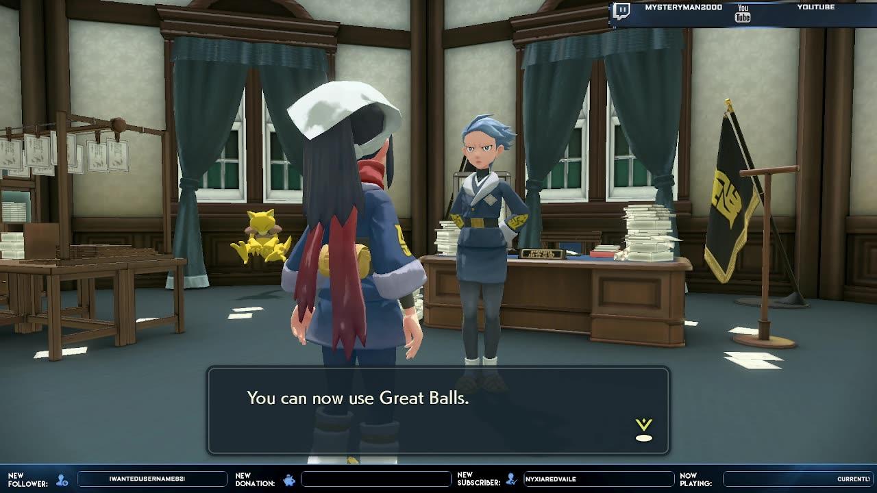 Its a chill day to play some Pokemon Legends Arceus.