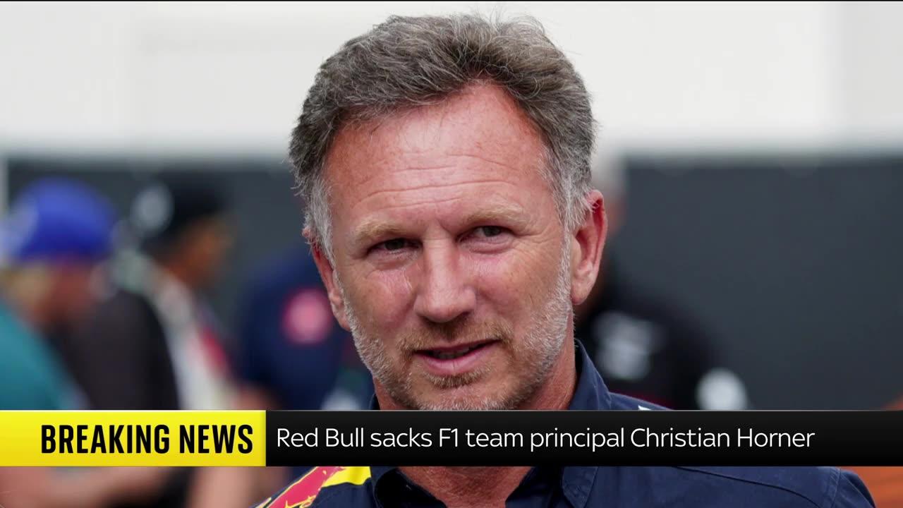 Christian Horner sacked by F1's Red Bull