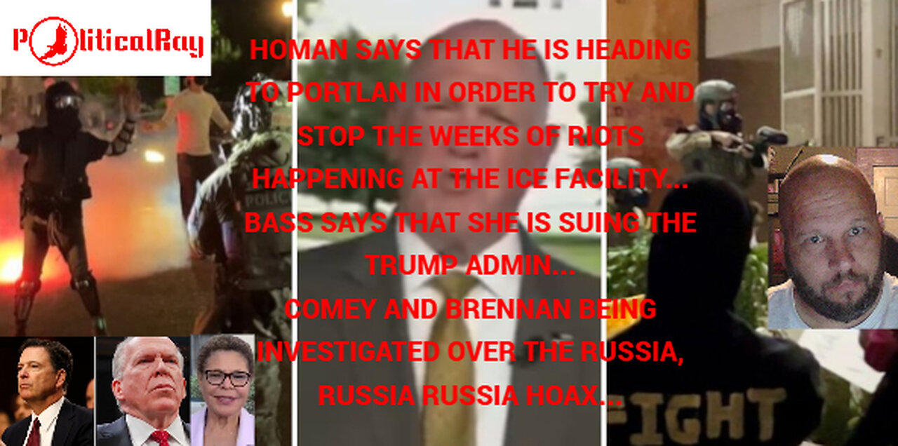 Karen Bass sues the Trump Admin over the MacArthur Park incident, Comey and Brennan investigated...