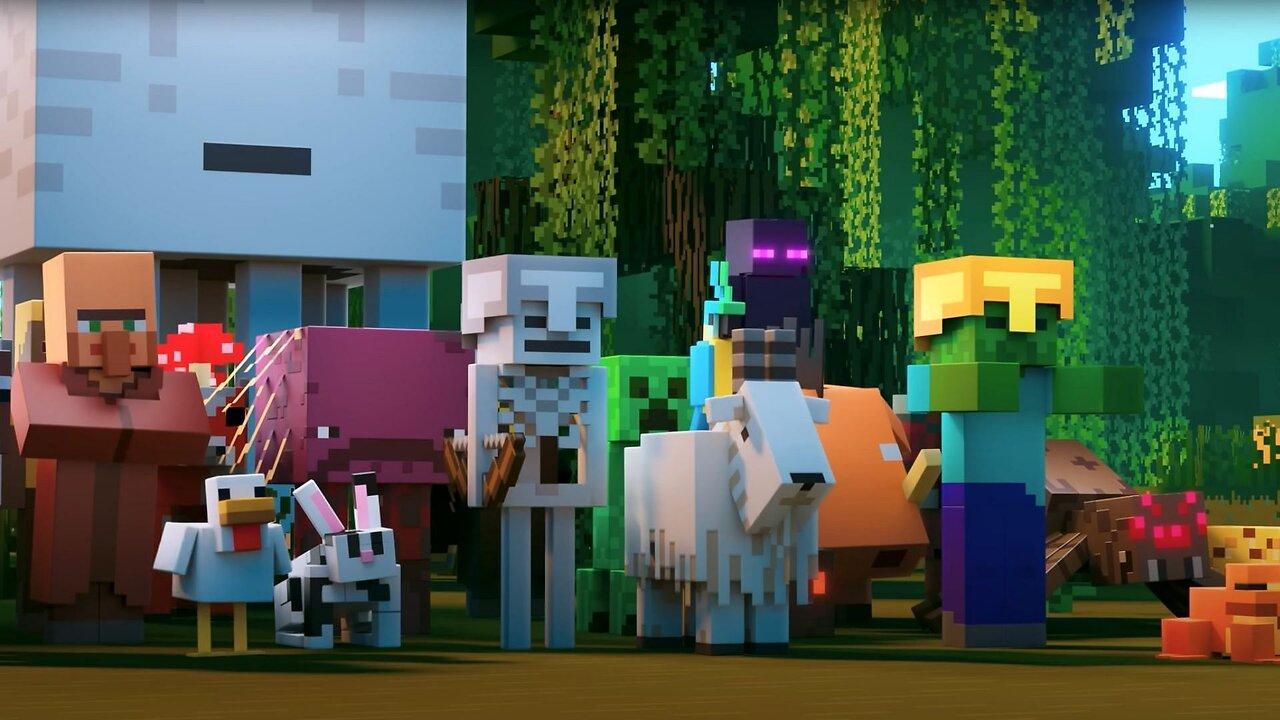 Playing Minecraft Server with Viewer (chat to join!)