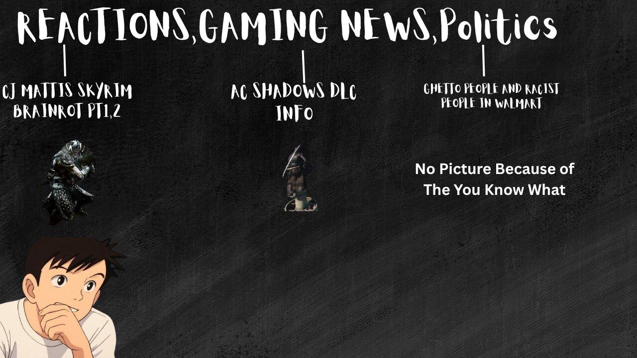 REACTIONS,GAMING NEWS AND GHETTO PEOPLE ACTING A FOOL IN WALMART